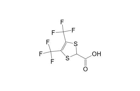 4,5-bis(Trifluoromethyl)-1,3-dithiol-2-carboxylic acid