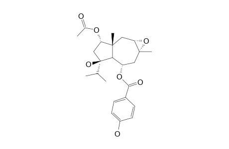 [(1as,2ar,3S,5R,6S,7ar)-3-Acetyloxy-5-hydroxy-2A,7A-dimethyl-5-propan-2-yl-2,3,4,5A,6,7-hexahydro-1ah-azuleno[6,7-B]oxiren-6-yl] 4-hydroxybenzoate