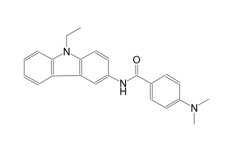 4-(dimethylamino)-N-(9-ethyl-9H-carbazol-3-yl)benzamide
