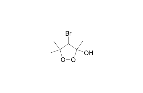 4-Bromanyl-3,5,5-trimethyl-1,2-dioxolan-3-ol