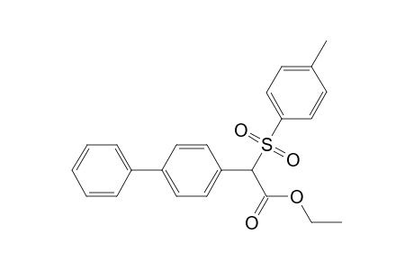 Ethyl .alpha.-(4-Biphenyl)-.alpha.-(p-toluenesulfonyl)acetate
