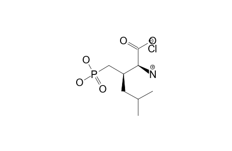 (2R,3R)-2-AMINO-3-ISOBUTYL-4-PHOSPHONOBUTANOIC-ACID-HYDROCHLORIDE