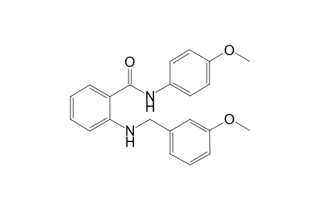 2-[N-(3-Methoxybenzyl)amino]-1-[N'-(4-methoxyphenyl)benzoamide