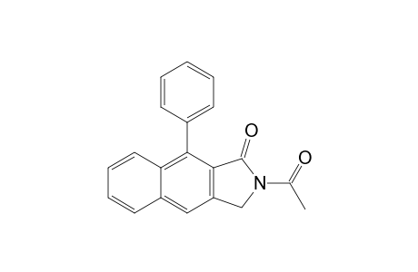 2-Acetyl-9-phenyl-2,3-dihydro-1H-benz[f]isoindol-1-one
