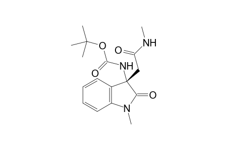 (S)-tert-Butyl (1-methyl-3-(2-(methylamino)-2-oxoethyl)-2-oxoindolin-3-yl)carbamate