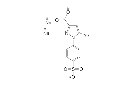 4,5-DIHYDRO-5-OXO-1-(4-SULFOPHENYL)-1H-PYRAZOLE-3-CARBOXYLIC-ACID-DISODIUM-SALT;ENOL-TAUTOMER;PYT;PYRAZOLONE-T