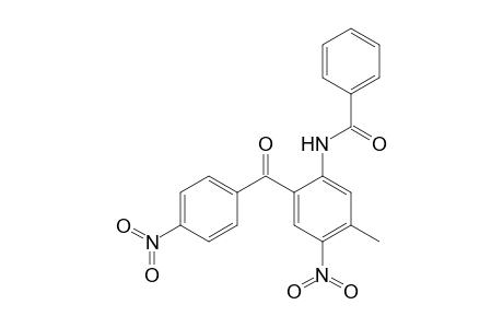 Benzamide, N-[5-methyl-4-nitro-2-(4-nitrobenzoyl)phenyl]-