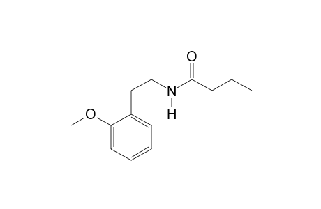 N-[2-(2-methoxyphenyl)ethyl]butanamide