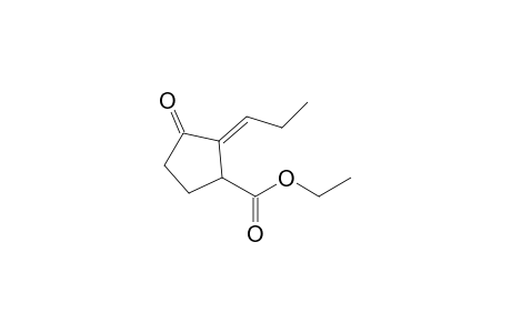 .alpha.-Propylidene-.beta.-(ethoxycarbonyl)cyclopentanone
