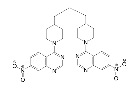 4,4'-(1,3-Propanediyldi-4,1-piperidine-diyl)bis(7-nitroquinazoline)