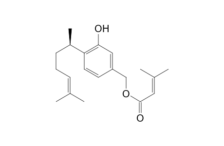 1-Hydroxy-15-senecioyloxy-alpha-curcumen