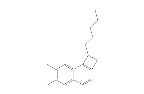 6,7-Dimethyl-1-pentyl-1,2-dihydrocyclobuta[a]naphthalene