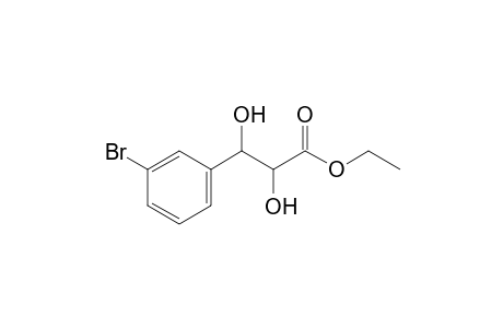 (+-)-anti-Ethyl 2,3-Dihydroxy-3-(m-bromophenyl)propanoate