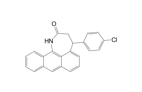 4-Phenyl-3,4-dihydro-1H-1-azacyclohept[de]anthracen-2-one