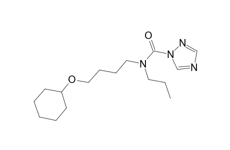 1H-1,2,4-Triazole-1-carboxamide, N-[4-(cyclohexyloxy)butyl]-N-propyl-