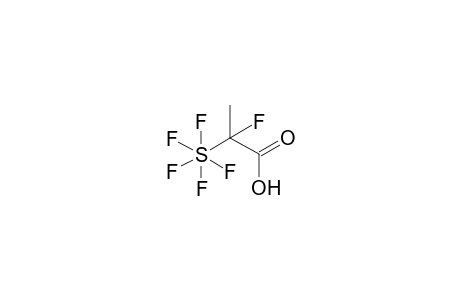 2-Fluoro-2-(pentafluoro-lambda(6)-sulfanyl)propanoic acid