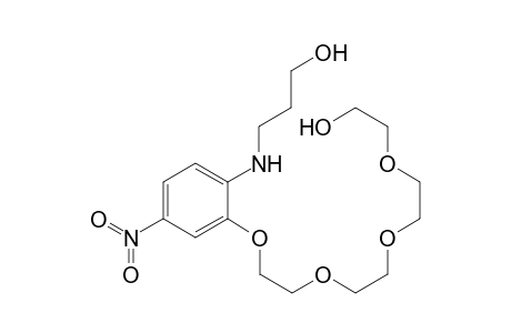 1-[3'-(Hydroxypropyl)amino]-2-(12'-hydroxy-1',4',7',10'-tetraoxadodecy)-4-nitrobenzene