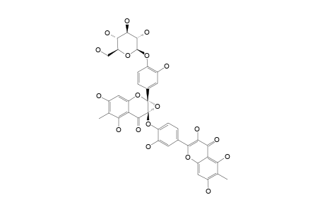 #2;BAECKEIN-D;(1AS,7AS)-4,6-DIHYDROXY-1A-3(HYDROXY-4-[(2R,3R,4S,5R)-3,4,5-TRIHYDROXY-6-(HYDROXYMETHYL)-TETRAHYDRO-2H-PYRAN-2-YLOXY)-PHENYL]-7A-(2-HYDROX