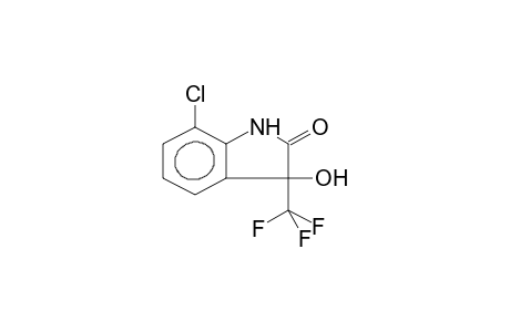 3-HYDROXY-7-CHLORO-2-OXO-3-TRIFLUOROMETHYLINDOLINE