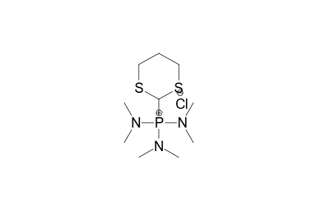 Tris(N,N-dimethylamino)(1,3-dithian-2-yl)phosphonium Chloride
