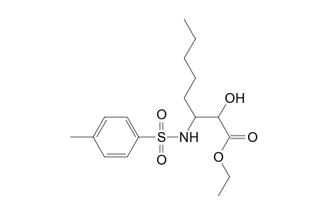 Ethyl 2-hydroxy-3-(tosylamino)octanoate