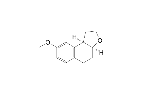 (3aR*, 9bS*)-1,2,3a,4,5,9b-Hexahydro-8-methoxylnaphtho[2,1-b]furan