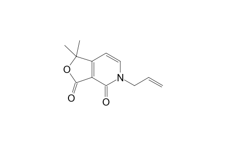 5-Allyl-1,1-dimethylfuro[3,4-c]pyridine-3,4(1H,5H)-dione