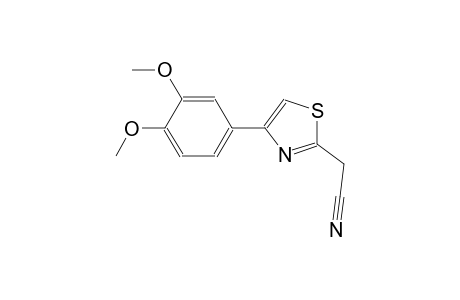 2-thiazoleacetonitrile, 4-(3,4-dimethoxyphenyl)-