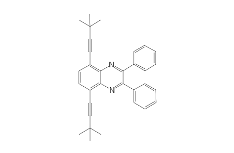 5,6,7,8-tetrakis[(t-Butyl)ethynyl]-2,3-biphenyl-1,4-quinoxaline
