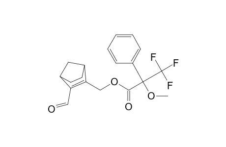 3-[(.alpha.-Methoxy-.alpha.-phenyl-.alpha.-(trifluoromethyl)acetoxy)methyl]-2-bicyclo[2.2.1]heptene-2-carbaldehyde