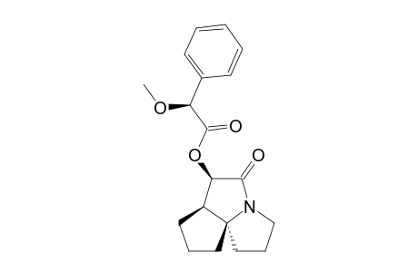 (1R,6AR,9AR)-ALPHA-METHOXY-OCTAHYDRO-2-OXO-2-H-CYCLOPENTA-[H]-PYRROLIZIN-1-YL-BENZENE-ACETIC-ACIDESTER