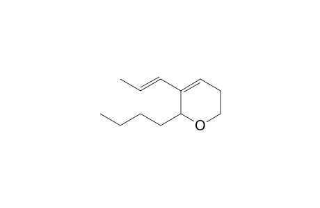 2-Butyl-3-propenyl-5,6-dihydro-2H-pyran