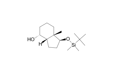 [1S-(1.alpha.,3a.alpha.,4.beta.,7a.alpha.)]-octaahydro-1-[(tert-butyldimethylsilyl)oxy]-7a-methyl-1H-inden-4-ol