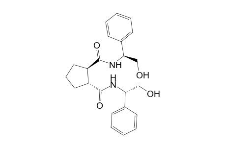 (1R,2R)-Cyclopentane-1,2-dicarboxylic acid bis[(2'-hydroxy-1'(S)-phenylethyl)amide]