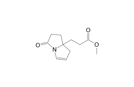1H-Pyrrolizine-7a(5H)-propanoic acid, 6,7-dihydro-5-oxo-, methyl ester