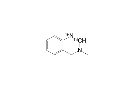 3-Methyl-3,4-dihydro-1-15N-2-13C-quinazoline