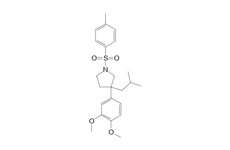 3-(I-BUTYL)-3-(3',4'-DIMETHOXY-PHENYL)-N-(PARA-TOLYL-SULFONYL)-PYRROLIDINE