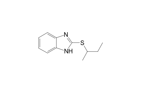 1H-1,3-Benzimidazole, 2-[(1-methylpropyl)thio]-