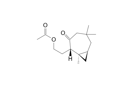 4-Acetoxy-3,15-dinor-2,3-seco-2-africanone
