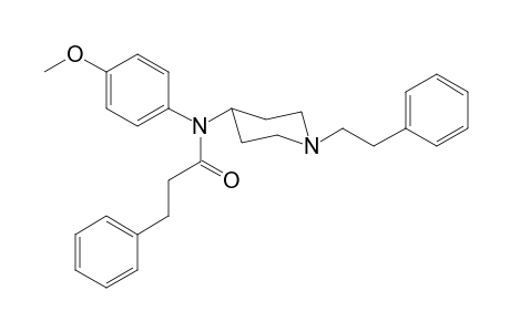 N-4-Methoxyphenyl-N-[1-(2-phenylethyl)piperidin-4-yl]-3-phenylpropanamide