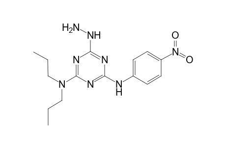 1,3,5-Triazine, 2-hydrazino-4-(4-nitrophenylamino)-6-dipropylamino-