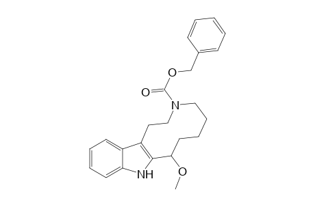 6-(Benzyloxycarbonyl)-1-methoxy-6-azacyclodeca[5,4-b]indole