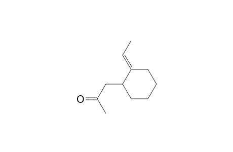 2-Propanone, 1-(2-ethylidenecyclohexyl)-, (E)-