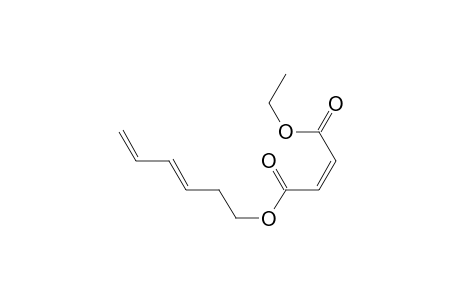 Ethyl (E)-hexa-3,5-dien-1-yl maleate