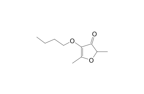 2,5-Dimethyl-4-butoxy-3(2H)furanone