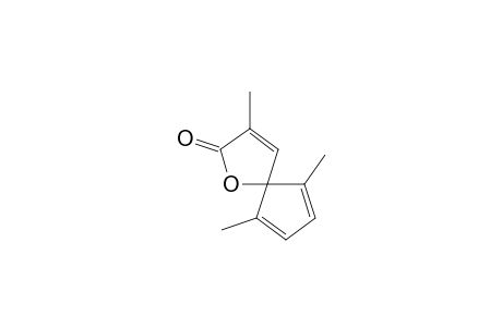 1-Oxaspiro[4.4]nona-3,6,8-trien-2-one, 3,6,9-trimethyl-