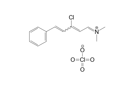 (3-chloro-5-phenyl-2,4-pentadienylidene)dimethylammonium perchlorate