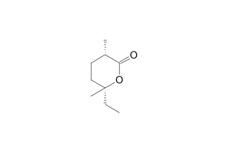 (2S,5R)-2,5-dimethyl-heptan-5-olide