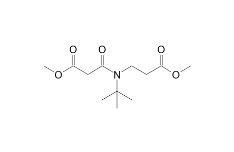 N-tert-Butyl-N-(2-methoxycarbonylethyl)malonamic Acid Methyl Ester
