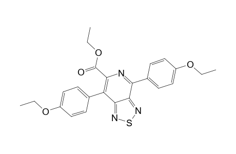 Ethyl 4,7-di(para-ethoxyphenyl)-1,2,5-thiadiazolo(3,4-c)pyridine-6-carboxylate